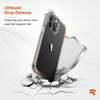 ROOCASE Plexis Clear Case for iPhone 15 Pro, Slim Transparent Cover